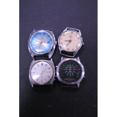 357 - Collection of gent's manual wind and other watches to include a Seiko 5 automatic, 21 Original Antim... 