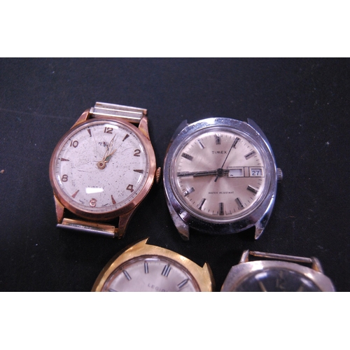 359 - Collection of six gent's manual wind and automatic watches to include Lucerne Calendar, Smith's 5 je... 