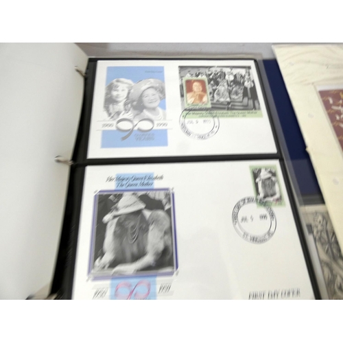 312 - Large box of first day cover to include Queen Mother, Enid Blyton, Henry VIII etc.