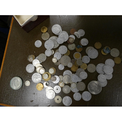 333 - Small bag of various coins.