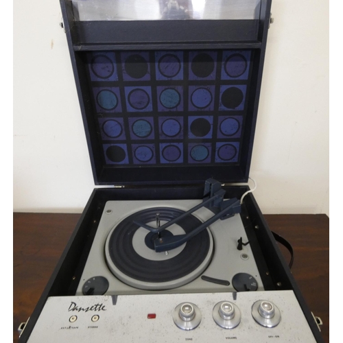 354 - Vintage Dansette record player.