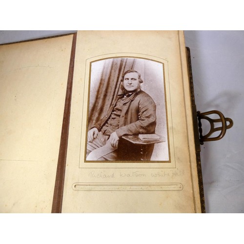 309 - Victorian photo album.