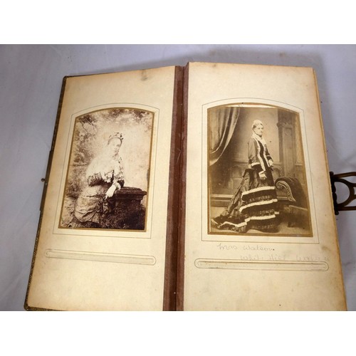 309 - Victorian photo album.