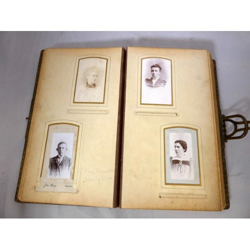 309 - Victorian photo album.