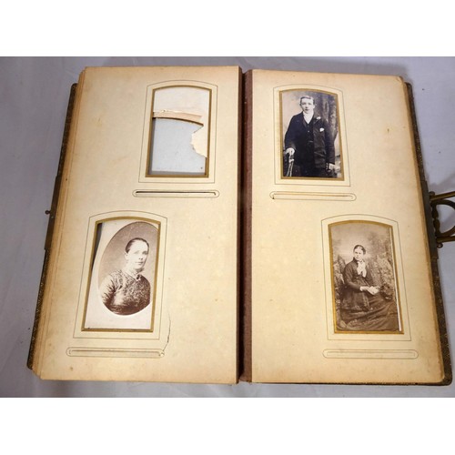 309 - Victorian photo album.