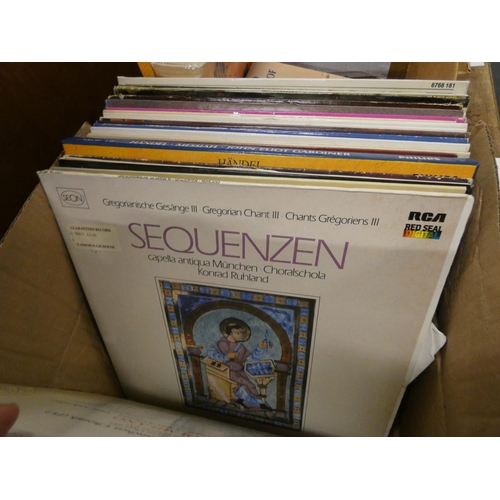 502 - Box of mainly classical records.