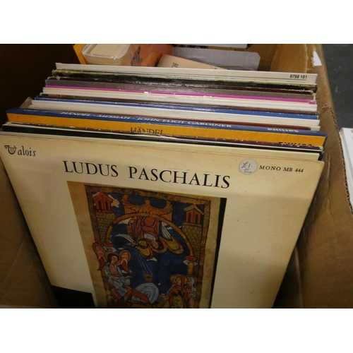 502 - Box of mainly classical records.