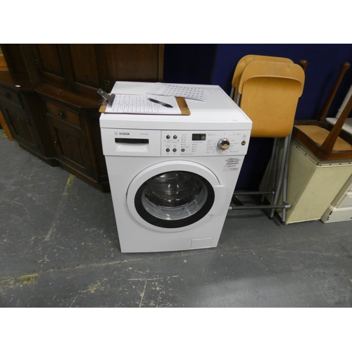 514 - Bosch 1400 spin modern washing machine.