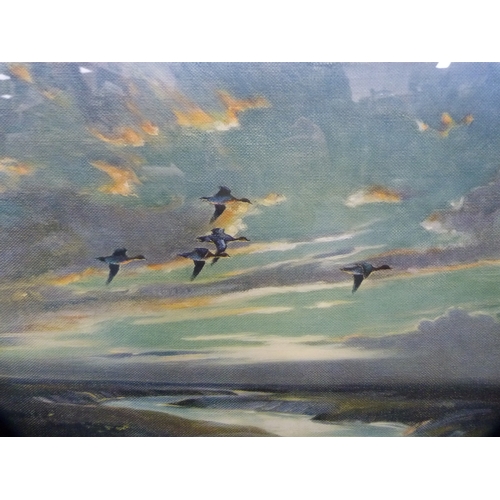 54 - Peter ScottGeese in flightArtist's proof pencil signed print, with blind stamp.... 