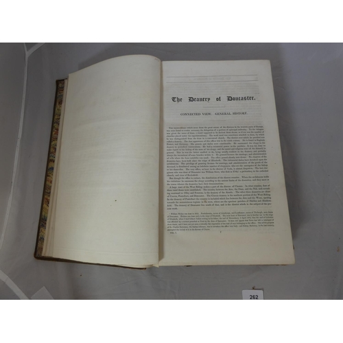 22 - HUNTER JOSEPH.  South Yorkshire, The History & Topography of the Deanery of Doncaster. 2 vols. D... 