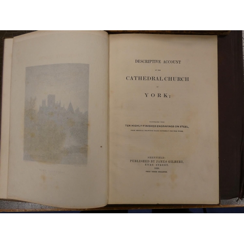 24 - HUNTER JOSEPH.  Hallamshire, The History & Topography of the Parish of Sheffield. Eng. frontis &... 