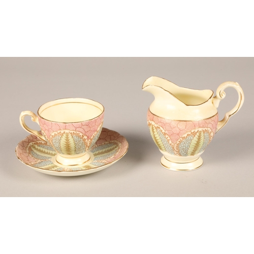 177 - Tuscan China 'Plant' part tea set