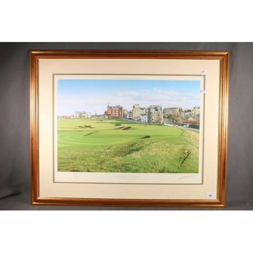GRAEME BAXTER, The Old Course St Andrews, pencil signed print with