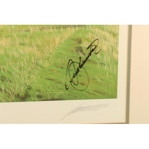 GRAEME BAXTER, The Old Course St Andrews, pencil signed print with