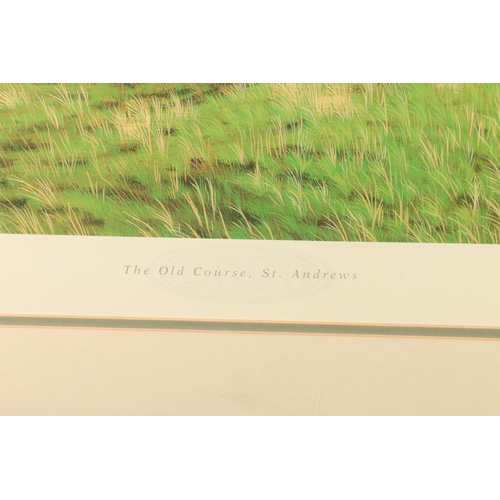 GRAEME BAXTER, The Old Course St Andrews, pencil signed print with