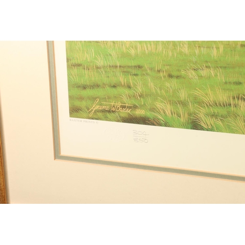 GRAEME BAXTER, The Old Course St Andrews, pencil signed print with