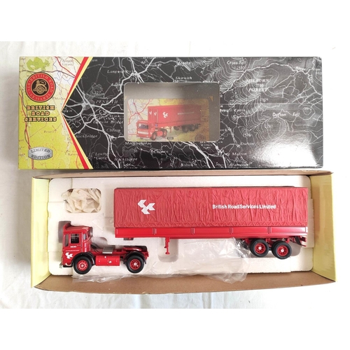 63 - Corgi British Road Services. Six boxed limited edition 1:50 scale diecast model sets to include AEC ... 