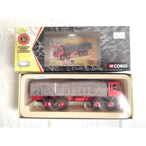 63 - Corgi British Road Services. Six boxed limited edition 1:50 scale diecast model sets to include AEC ... 