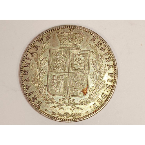 158 - United Kingdom. Queen Victoria (1837-1901) silver halfcrown dated 1874 EX.