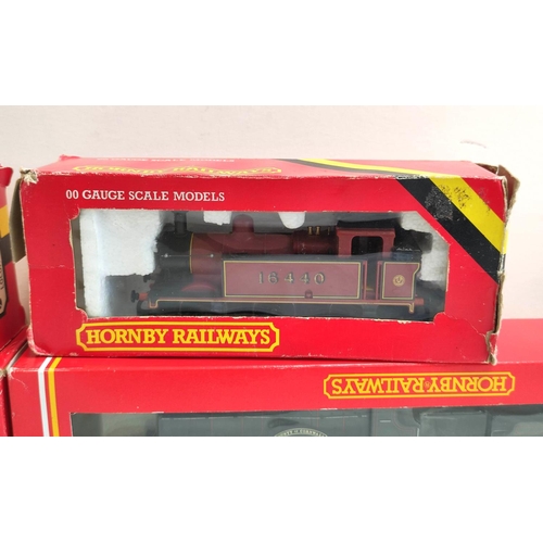 123 - Four Hornby 00 gauge locomotives to include R125 Country Class 4-4-0 ' County Of Cornwall ' 3824, R3... 