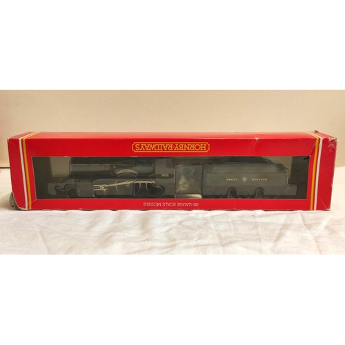 123 - Four Hornby 00 gauge locomotives to include R125 Country Class 4-4-0 ' County Of Cornwall ' 3824, R3... 