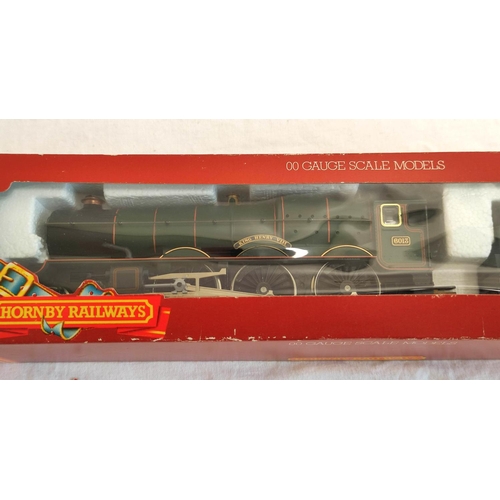 124 - Five boxed Hornby 00 gauge locomotives to include R537 LMS 4-6-0 Patriot Class “Duke of Sutherland”,... 