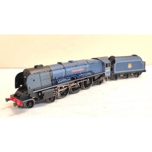 127 - Hornby. Five model locomotives to include LMS Class 4P 2-6-4T 2300 L5268, Princess Coronation Class ... 