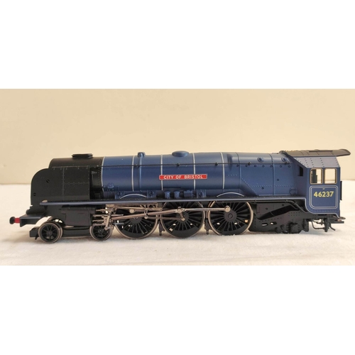 127 - Hornby. Five model locomotives to include LMS Class 4P 2-6-4T 2300 L5268, Princess Coronation Class ... 