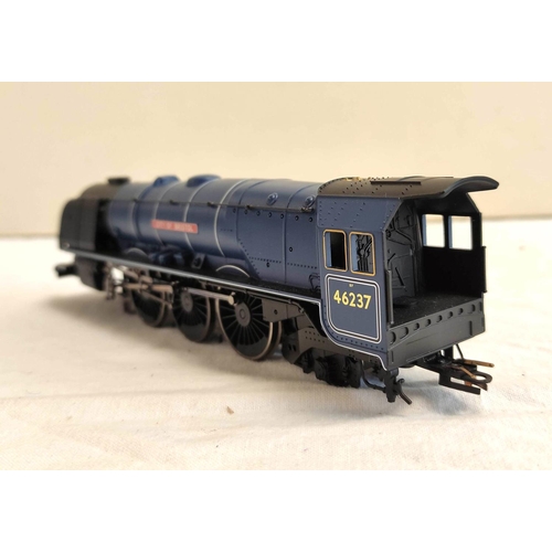 127 - Hornby. Five model locomotives to include LMS Class 4P 2-6-4T 2300 L5268, Princess Coronation Class ... 