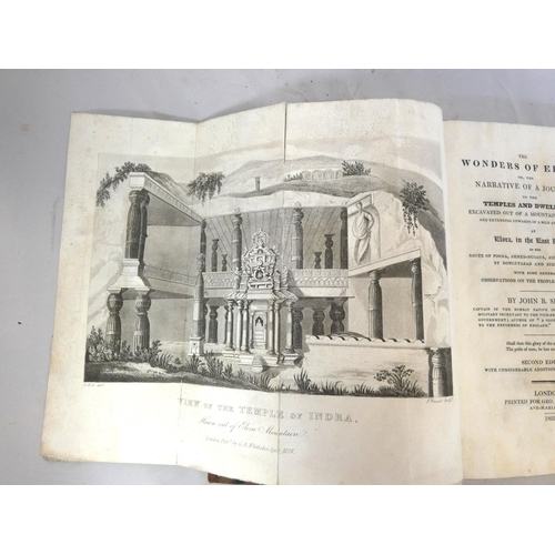 158 - SEELY JOHN B.  The Wonders of Elora or The Narrative of A Journal to the Temples & Dwellings ...... 