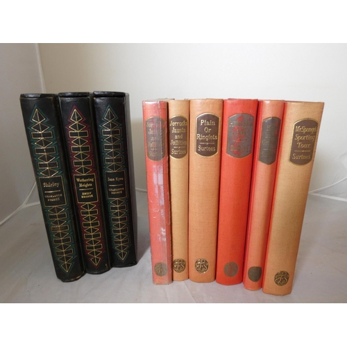 32 - Folio Society.  R. S. Surtees. 6 vols.; also 3 others.  (9).