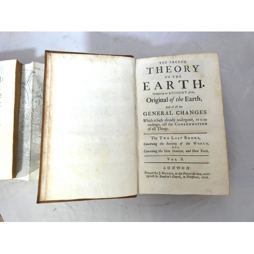 51 - (BURNET THOMAS)  The Sacred Theory of the Earth. 4 Books in two vols., concludes with An A... 