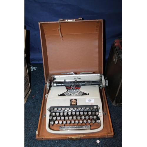 329 - De Luxe typewriter