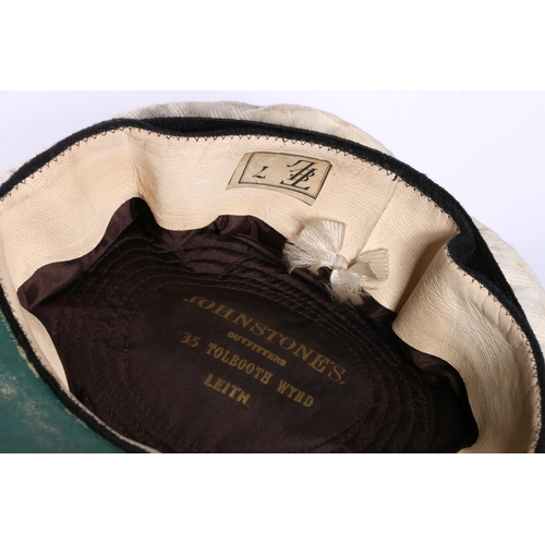 116 - Vintage sailor's cap, interior marked 'Johnstone's Leith'.