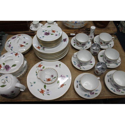 250 - Royal Worcester Astley tea and dinner service.