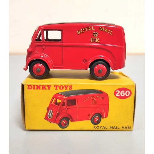 28 - Dinky Toys. Diecast boxed Royal Mail Van no 260.