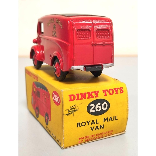 28 - Dinky Toys. Diecast boxed Royal Mail Van no 260.