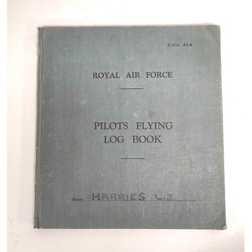 203 - WW2. RAF. Personal effects and ephemera belonging to S/Ldr L.J Harries who flew Dakota missions over... 