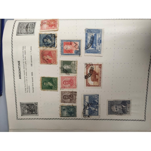 258 - Great Britain & World. Two stamp albums containing 19th and 20th century issues to include an im... 