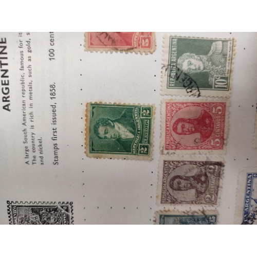 258 - Great Britain & World. Two stamp albums containing 19th and 20th century issues to include an im... 