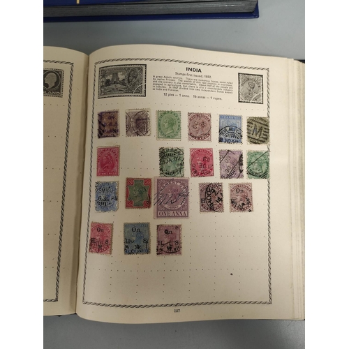 258 - Great Britain & World. Two stamp albums containing 19th and 20th century issues to include an im... 