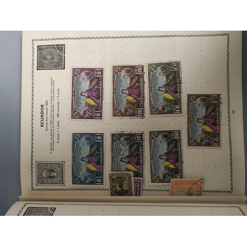 258 - Great Britain & World. Two stamp albums containing 19th and 20th century issues to include an im... 