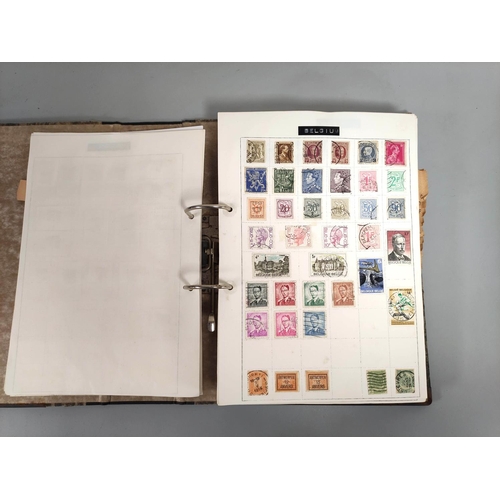 262 - Commonwealth & World. A well filled collectors stamp albums comprising of early 20th century iss... 