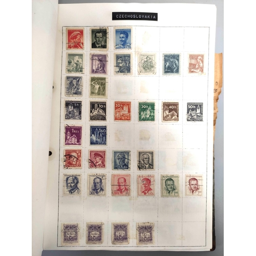 262 - Commonwealth & World. A well filled collectors stamp albums comprising of early 20th century iss... 