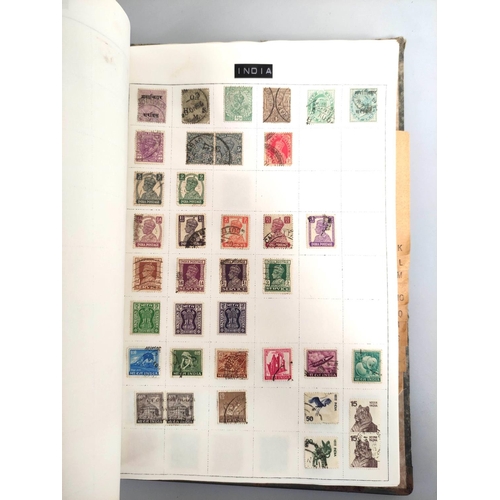 262 - Commonwealth & World. A well filled collectors stamp albums comprising of early 20th century iss... 