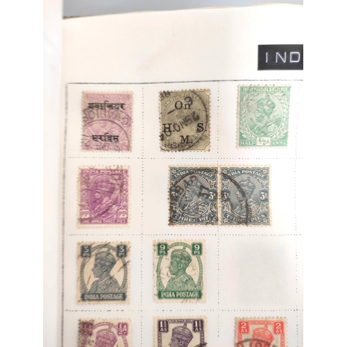 262 - Commonwealth & World. A well filled collectors stamp albums comprising of early 20th century iss... 