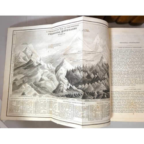 79 - BELL JAMES.  A System of Geography, Popular and Scientific. 6 vols. 55 fldg. & other m... 