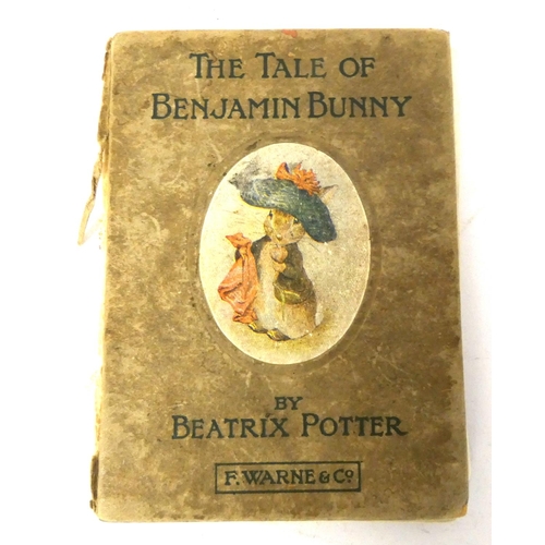 97 - POTTER BEATRIX. Copy inscribed by author. The Tale of Johnny Town-Mouse. Col. frontis, title vignett... 