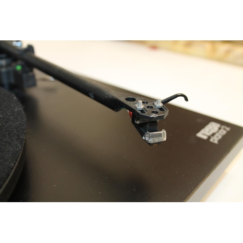 290 - Rega Planar 2 turntable with plastic top cover, also Phase 3 ADC stylus in box, Cambridge Arcam Alph... 