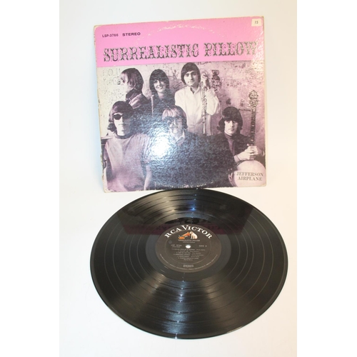 311 - Jefferson Airplane Surrealistic Pillows, US record, matrix LSP 3766 stereo and cardboard sleeve with... 